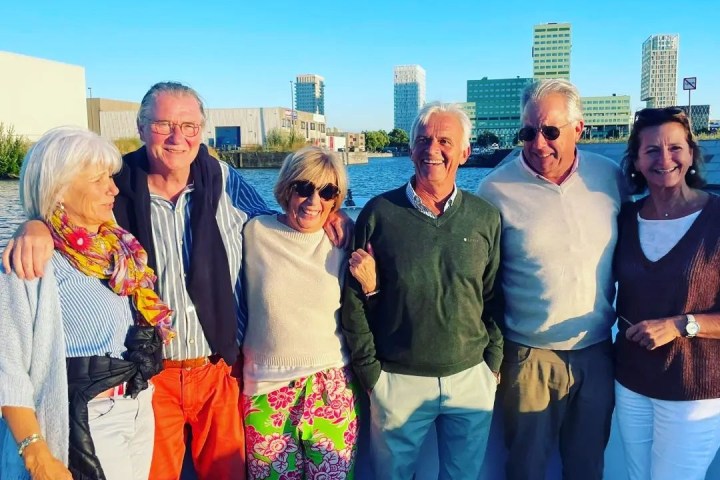 Patricia Phelps de Cisneros et al. posing for a photo